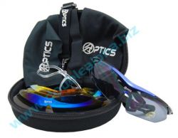 DAA Optics Schießbrille Modell Alpha Tactical matt schwarz