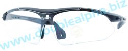DAA Optics Schießbrille Modell Alpha Tactical matt schwarz