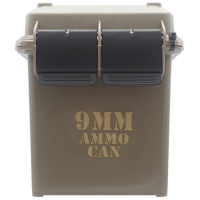 MTM Munitionsbox + 10 x 100er Patronenboxen für 9mm