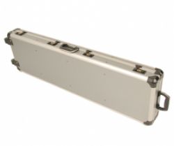 Alu Waffenkoffer fr 2 Langwaffen m. Zielfernrohr