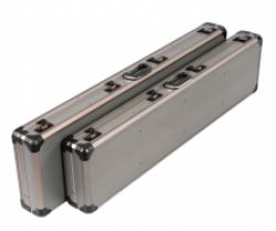 Alu Waffenkoffer mit Rollen fr 1 Langwaffe